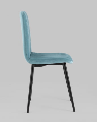 Стул Easy велюр Пыльно-голубой_2